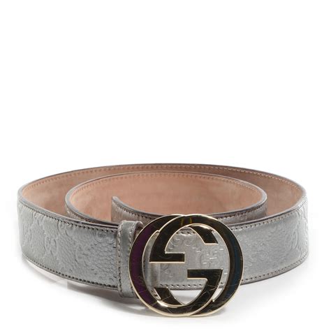 gg gucci belt silver|gucci belt women silver.